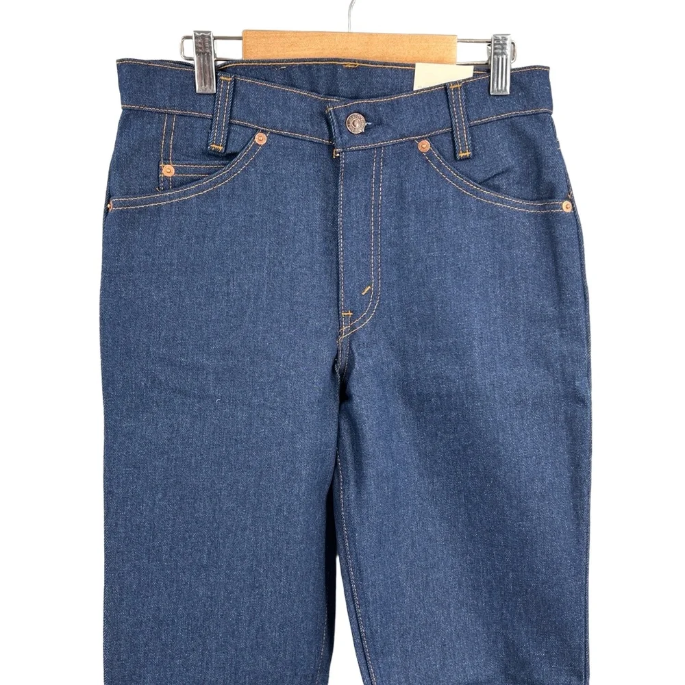 Vintage Levi's Deadstock Jeans Blue‎ Denim Orange Tab Student Fit USA Size 30x34